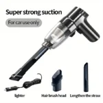 High-Power Car Cleaner: Dual-Purpose Handheld Car Vacuum