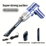 High-Power Car Cleaner: Dual-Purpose Handheld Car Vacuum