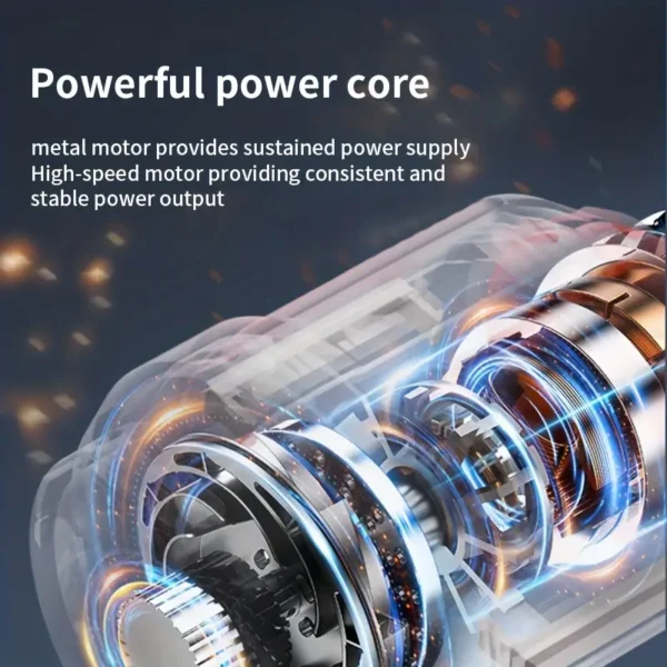 Car Cleaner 3 High-Power Car Cleaner: Dual-Purpose Handheld Car Vacuum