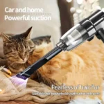 High-Power Car Cleaner: Dual-Purpose Handheld Car Vacuum