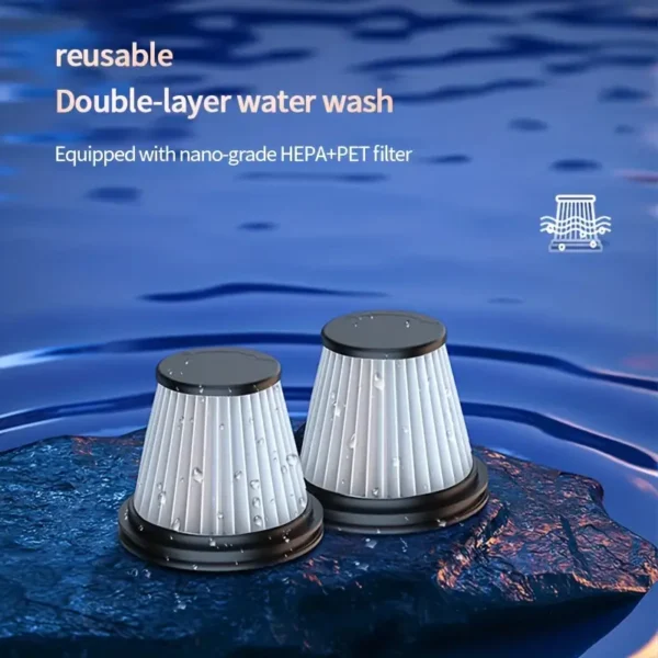 Car Cleaner 7 High-Power Car Cleaner: Dual-Purpose Handheld Car Vacuum