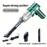 High-Power Car Cleaner: Dual-Purpose Handheld Car Vacuum
