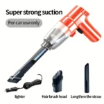 High-Power Car Cleaner: Dual-Purpose Handheld Car Vacuum