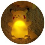 Pokemon Cute Pikachu Night Light: LED Anime Room Decor