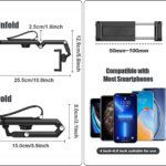 Multifunctional Sun Visor Car Phone Holder: 360° Rotating