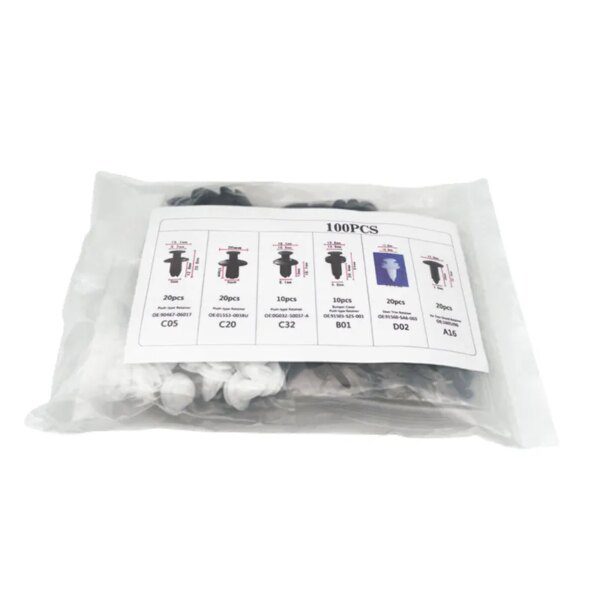 56533-2riezj.jpg Car Body Push Retainer Pin Fastener Kit: Assorted Clips