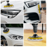 5Pcs Car Polishing Pad Kit: 3/4/5 Inch Waxing, Polishing, Care