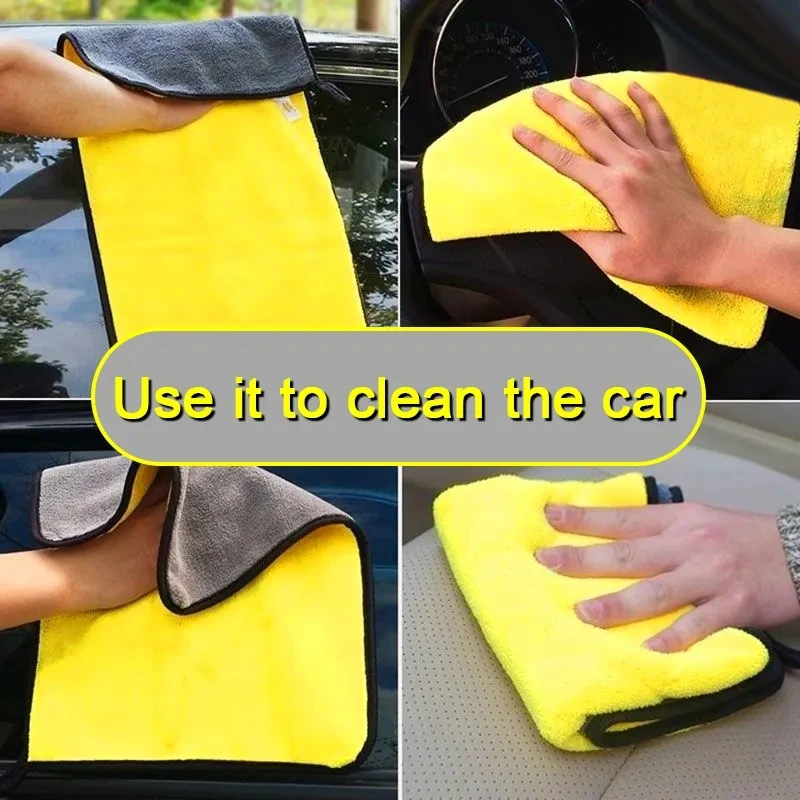 Microfiber 1/3/5Pcs Cleaning Towels: Professional Car Detailing