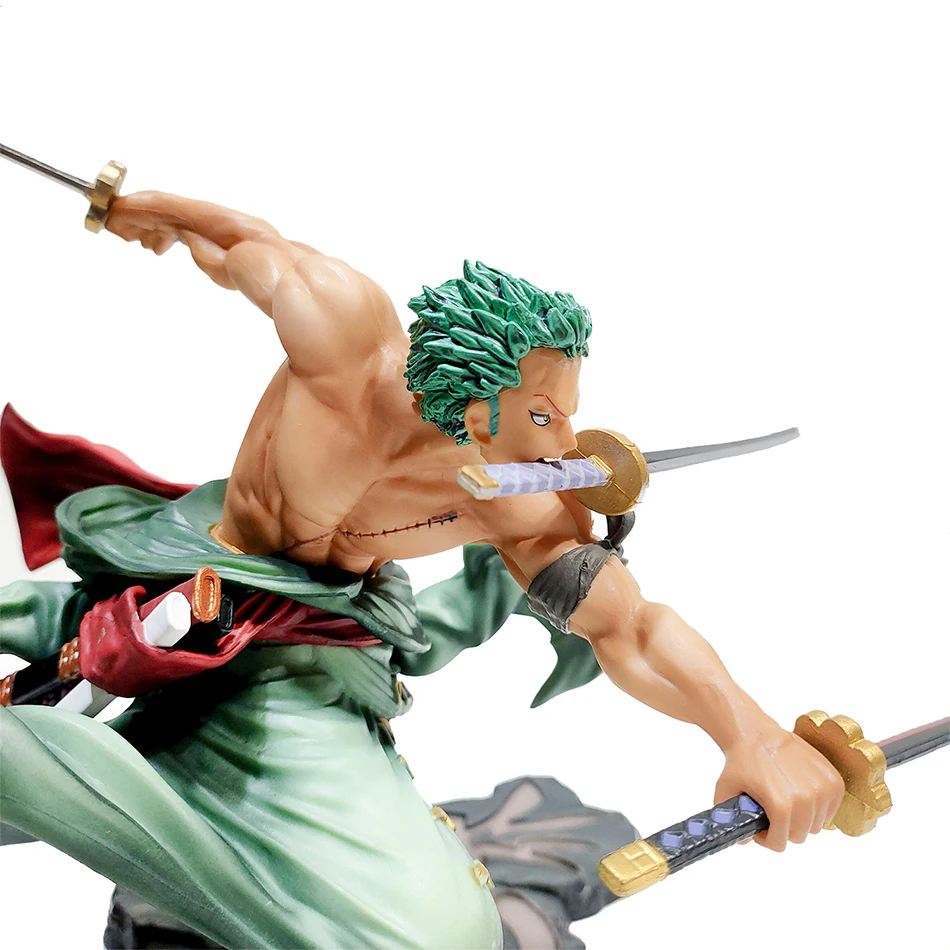 18CM One Piece Luffy & Roronoa Zoro Figure Set: PVC Anime PVC Action Collection