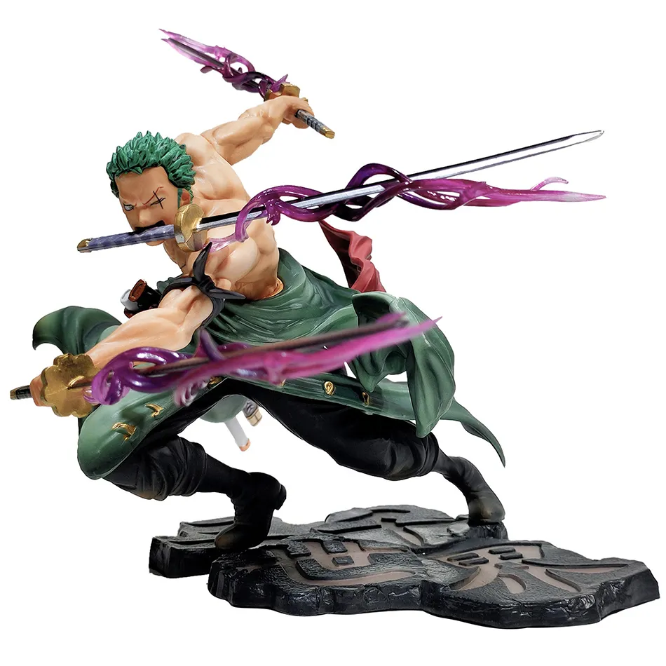 18CM One Piece Luffy & Roronoa Zoro Figure Set: PVC Anime PVC Action Collection