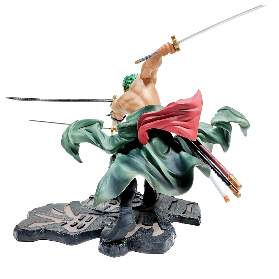 18CM One Piece Luffy & Roronoa Zoro Figure Set: PVC Anime PVC Action Collection