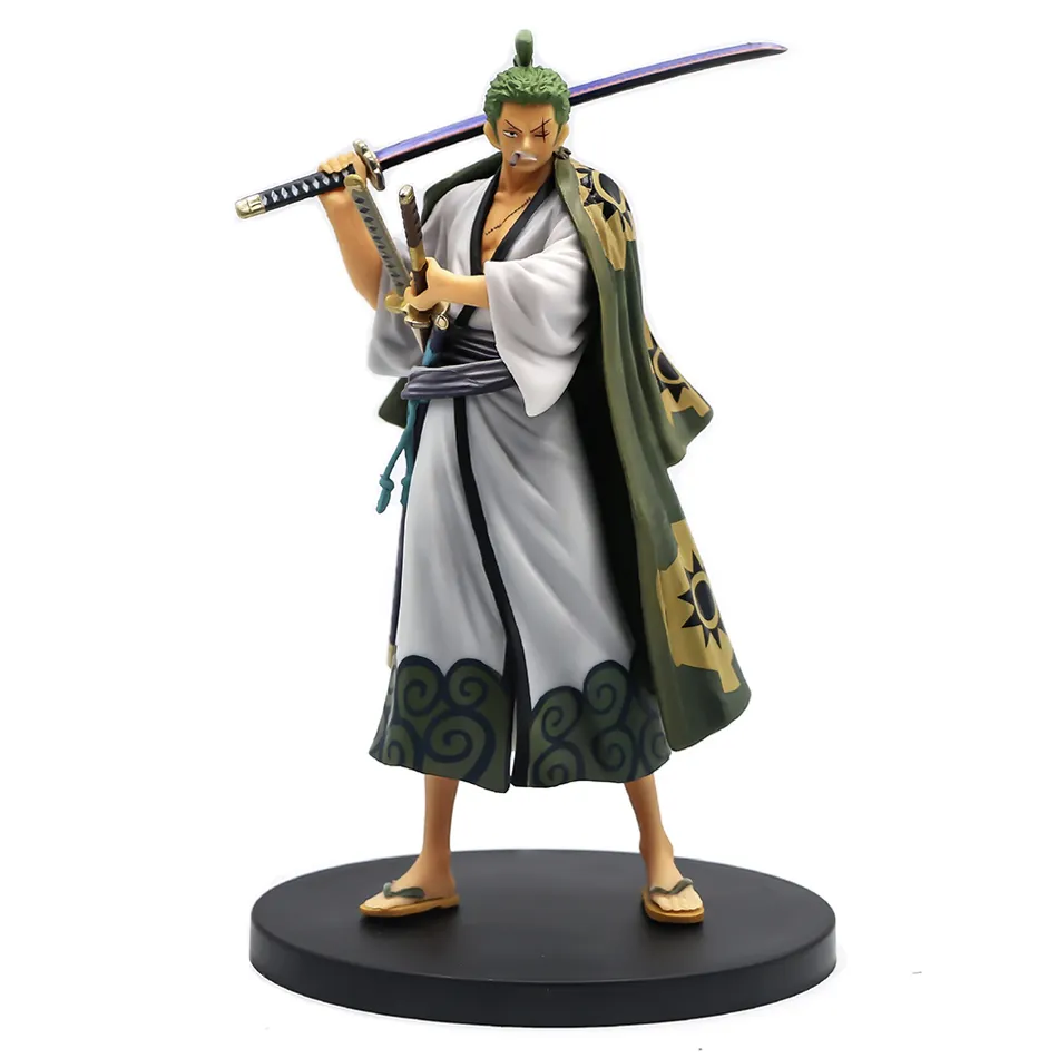 18CM One Piece Luffy & Roronoa Zoro Figure Set: PVC Anime PVC Action Collection