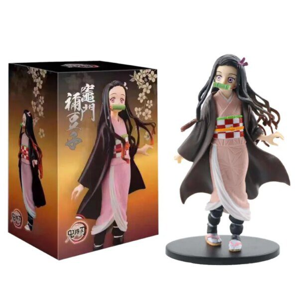 Demon Slayer Kimetsu no Yaiba Action Figures: Tanjirou, Zenitsu, Nezuko
