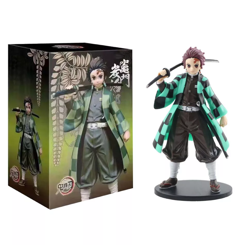 Demon Slayer Kimetsu no Yaiba Action Figures: Tanjirou, Zenitsu, Nezuko