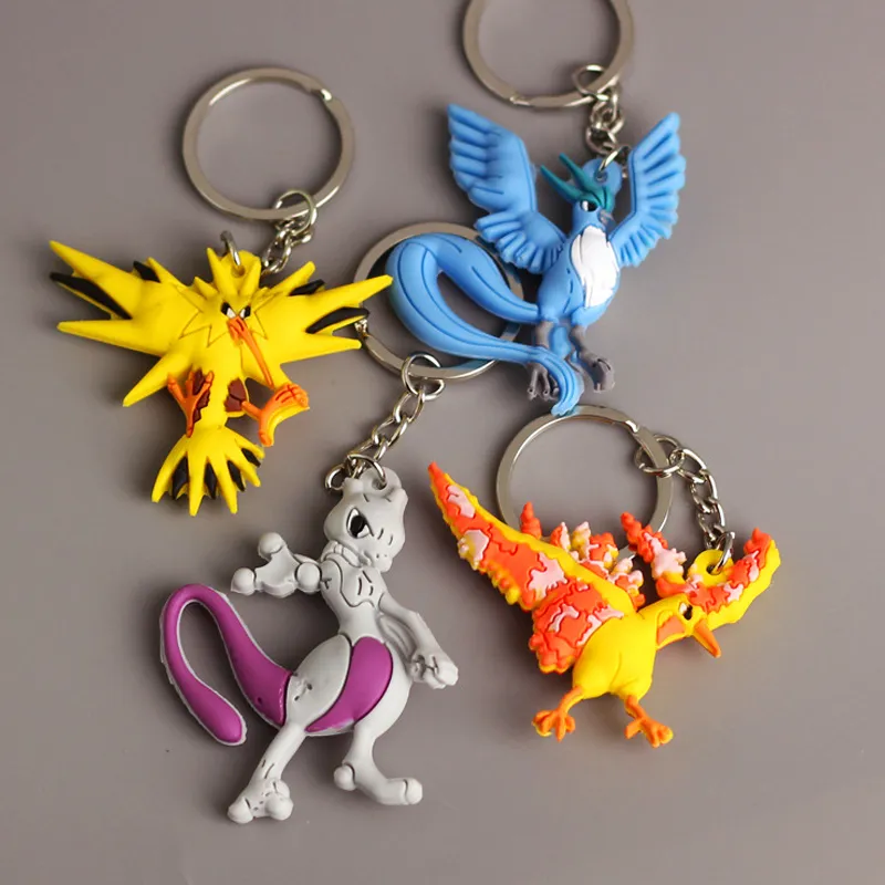 Pokemon Pikachu & Friends Keychain: Anime Fashion Accessory