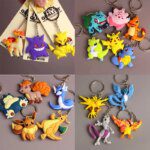 Pokemon Pikachu & Friends Keychain: Anime Fashion Accessory