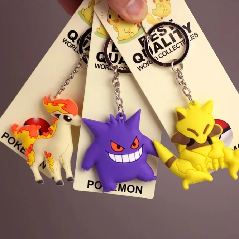 Pokemon Pikachu & Friends Keychain: Anime Fashion Accessory