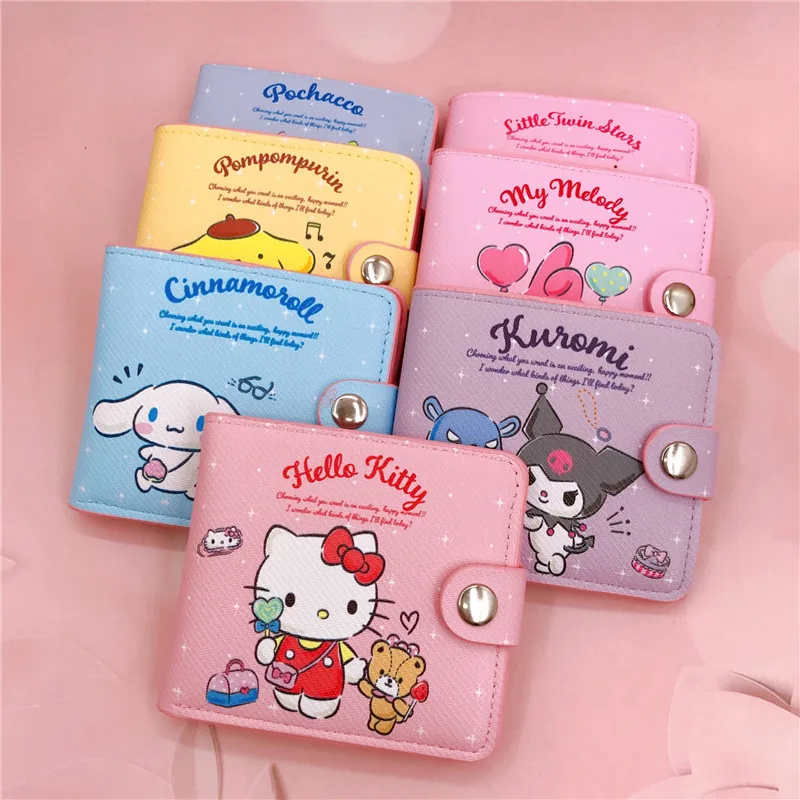 Sanrio Kawaii Coin Purse: Hello Kitty, Cinnamoroll, My Melody