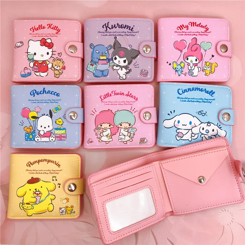 Sanrio Kawaii Coin Purse: Hello Kitty, Cinnamoroll, My Melody