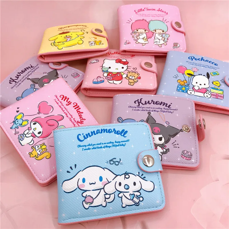 Sanrio Kawaii Coin Purse: Hello Kitty, Cinnamoroll, My Melody