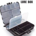 Portable Double-Sided Fishing Tackle Box: Bait Storage