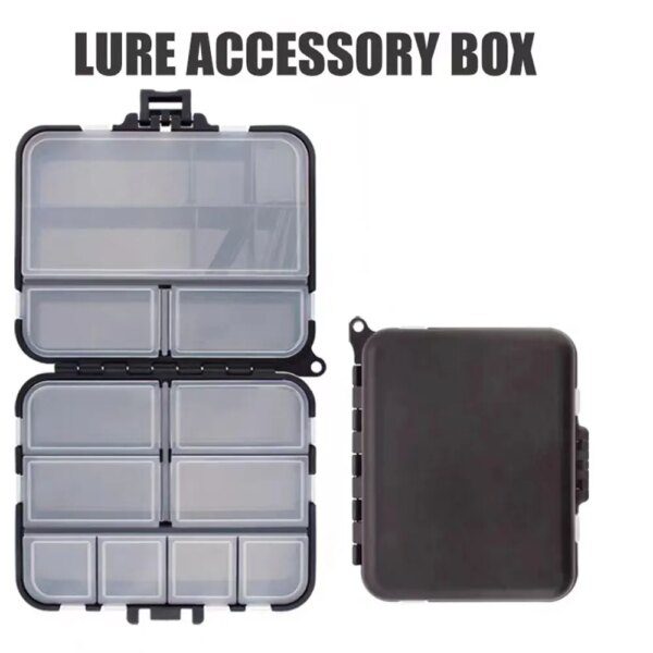 56829-ywazhj.jpg Portable Double-Sided Fishing Tackle Box: Bait Storage