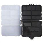 Portable Double-Sided Fishing Tackle Box: Bait Storage