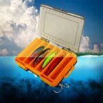 Outdoor Portable Fishing Box: Double-Sided, 12 Compartments