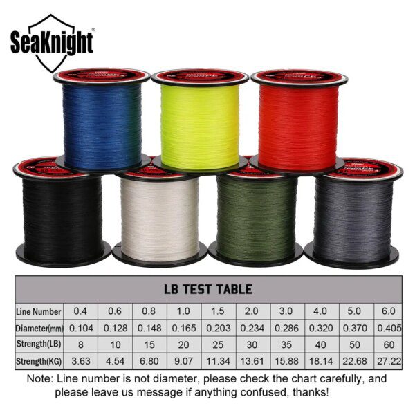 56910-9nfq1k.jpg SeaKnight TriPoseidon Fishing Line: Smooth Braided PE