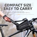 WEST BIKING MTB Bicycle Pump: 80 PSI, Manual Tire Inflator
