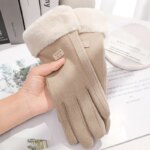 Plush Gloves for Women