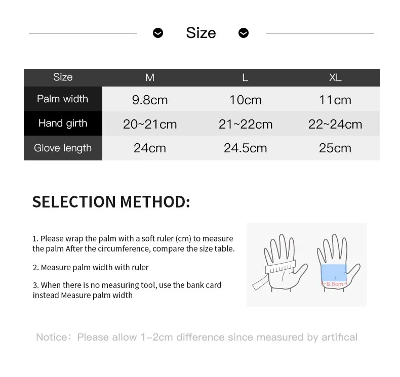 Touch Screen Outdoor Cycling Gloves: Warm & Non-slip