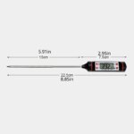 Digital Probe Kitchen Thermometer: Liquid Grill Display