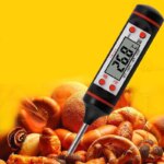 Digital Probe Kitchen Thermometer: Liquid Grill Display