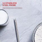 Digital Probe Kitchen Thermometer: Liquid Grill Display