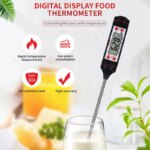 Digital Probe Kitchen Thermometer: Liquid Grill Display