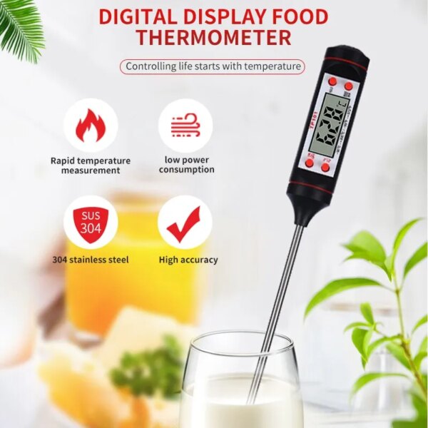 57479-whzgop.jpg Digital Probe Kitchen Thermometer: Liquid Grill Display