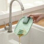 Silicone Nordic Style Pot Lid Shovel Storage Rack: Non-Slip