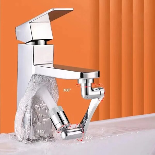 57577-gdrybt.jpg Universal Rotation Extender Faucet Aerator: Splash Filter