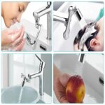 Universal Rotation Extender Faucet Aerator: Splash Filter