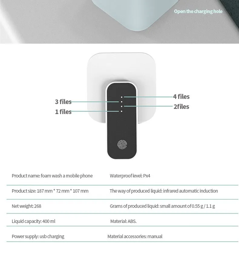 Automatic Inductive Foam Soap Dispenser: Smart Hand Washing