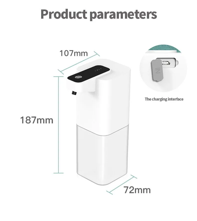 Automatic Inductive Foam Soap Dispenser: Smart Hand Washing