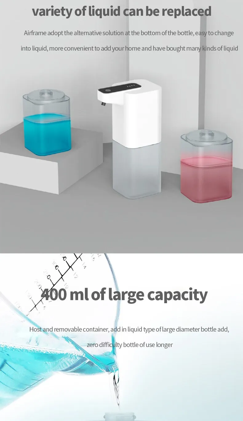 Automatic Inductive Foam Soap Dispenser: Smart Hand Washing