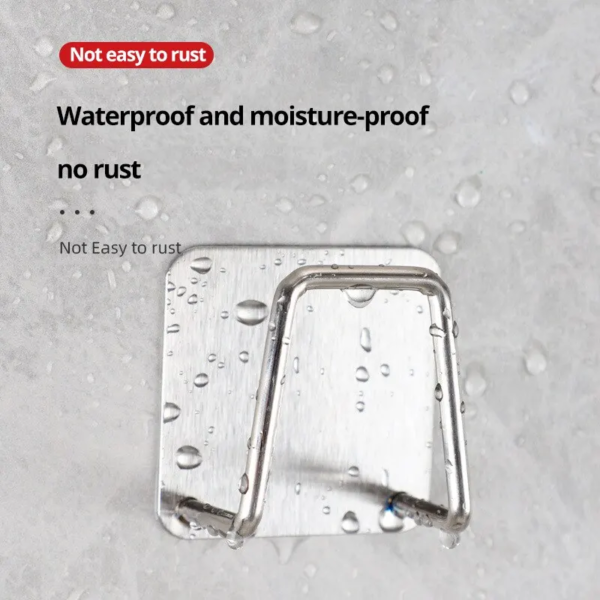 57648-45xhyc.png 304 Stainless Steel Sink Shelf: Adhesive Storage Organizer