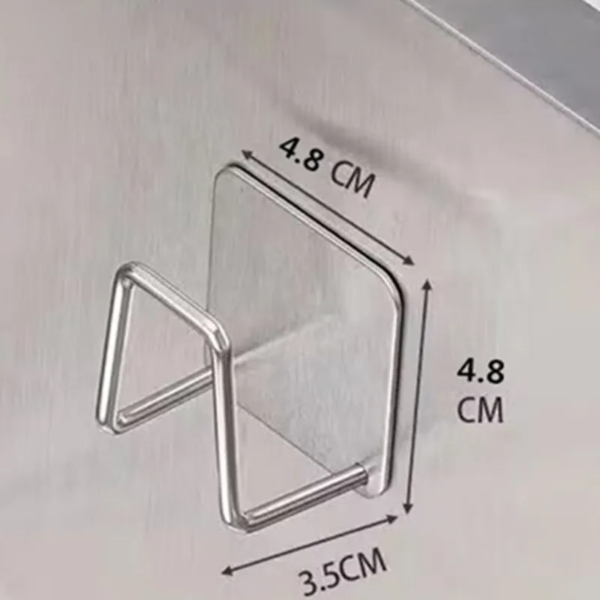 57648-spzzjh.png 304 Stainless Steel Sink Shelf: Adhesive Storage Organizer