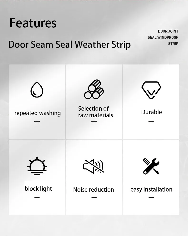 Flexible Door Bottom Seal Strip: Wind Noise Reduction