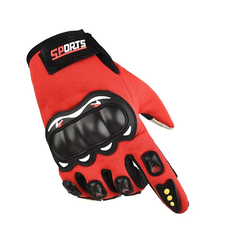 Full-Finger Motorcycle Gloves: Touch Screen, Outdoor Protection