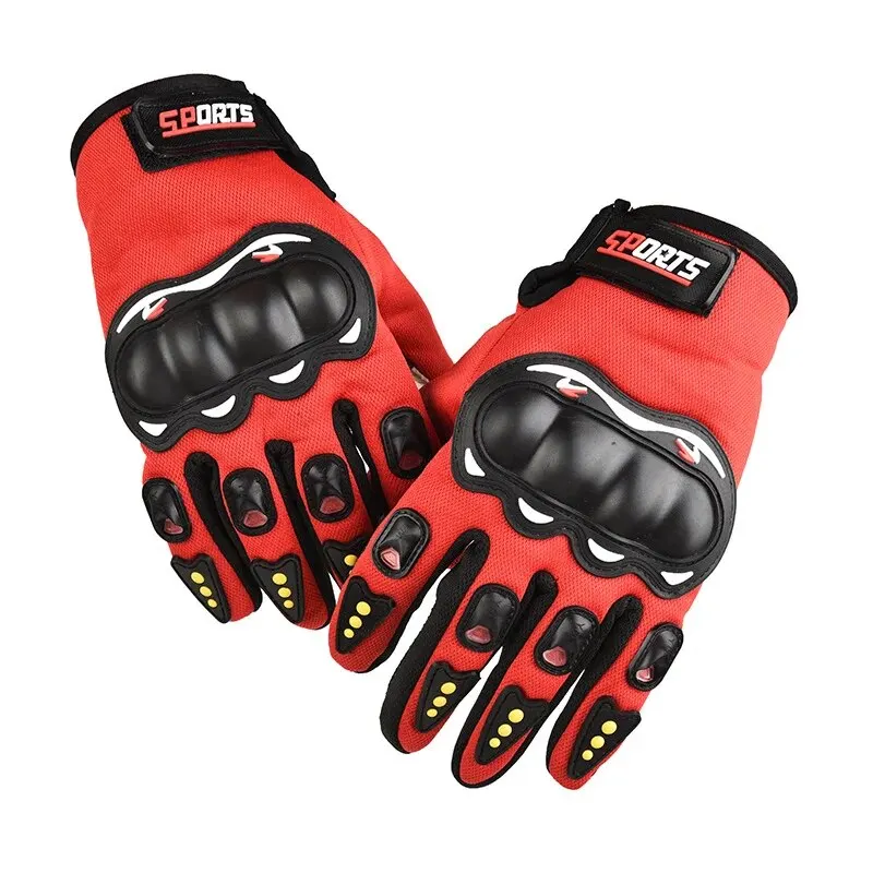 Full-Finger Motorcycle Gloves: Touch Screen, Outdoor Protection