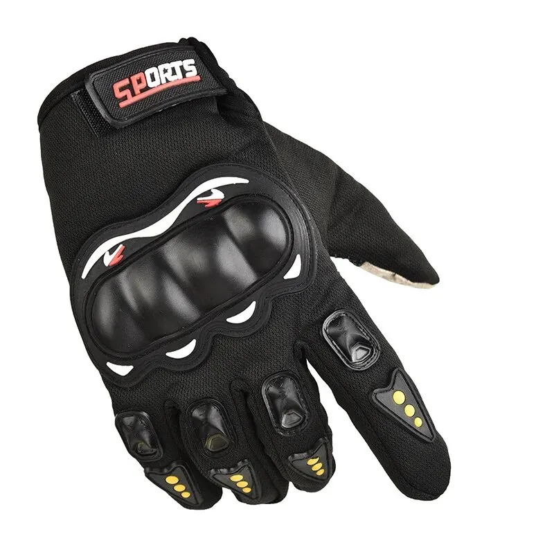 Full-Finger Motorcycle Gloves: Touch Screen, Outdoor Protection