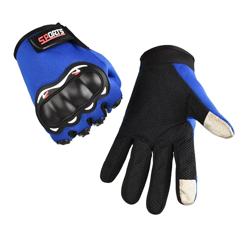 Full-Finger Motorcycle Gloves: Touch Screen, Outdoor Protection